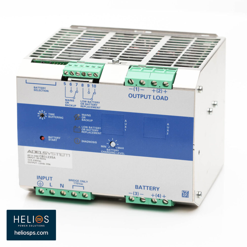 12V 35A 500W All-in-One DC UPS - DIN Rail