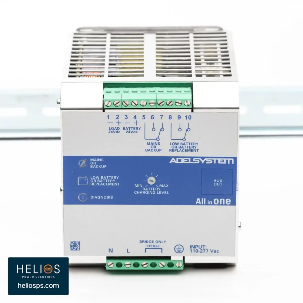 24V 10A 240W All-in-One DC UPS - DIN Rail - Image 3
